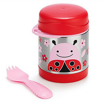 Zoo Insulated Little Kid Food Jar - Ladybug