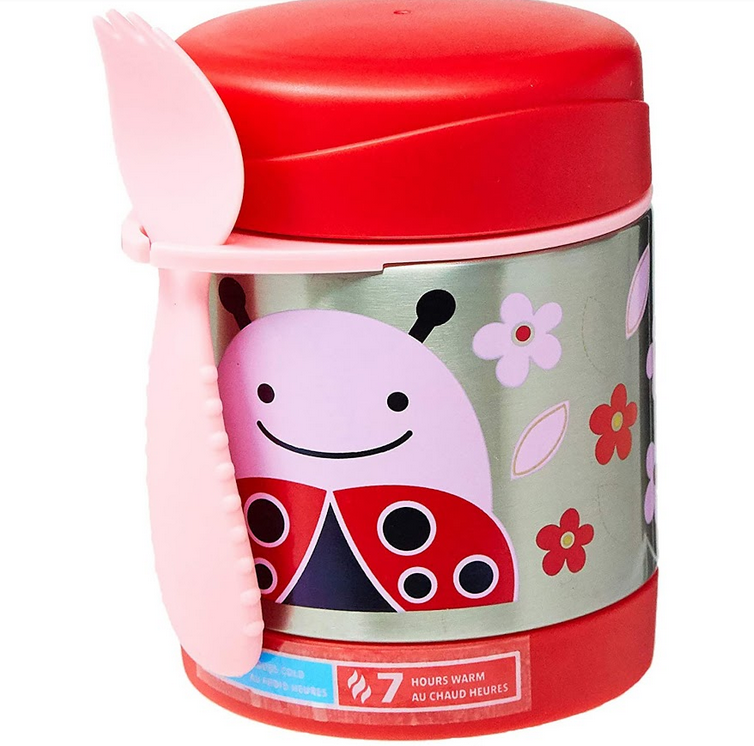 Zoo Insulated Little Kid Food Jar - Ladybug