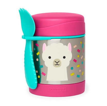 Zoo Insulated Little Kid Food Jar - Llama