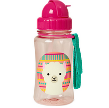 Load image into Gallery viewer, Zoo Straw Bottle Llama
