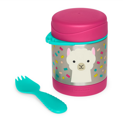 Zoo Insulated Little Kid Food Jar - Llama