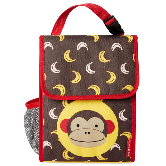 Zoo Insulated Kids Lunch Bag - Monkey