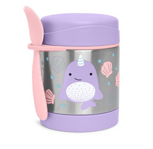 Load image into Gallery viewer, Zoo Insulated Little Kid Food Jar - Narwhal
