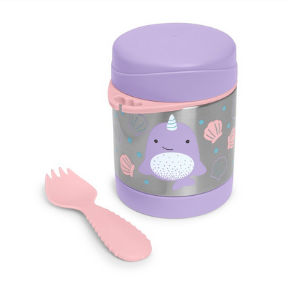 Zoo Insulated Little Kid Food Jar - Narwhal