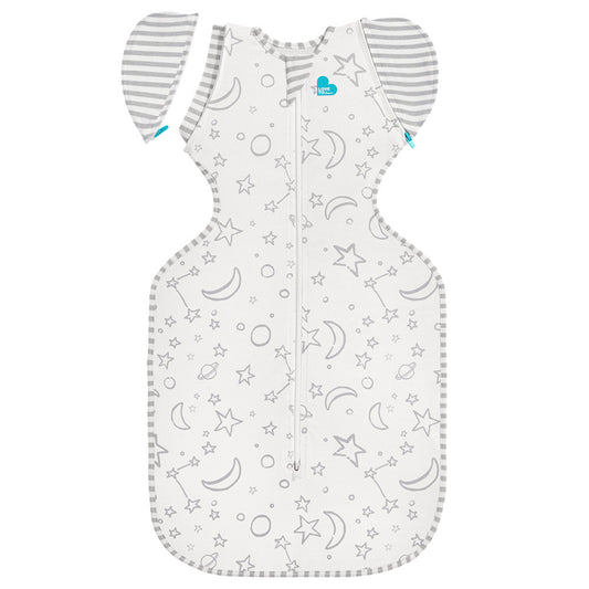 Swaddle Up™ Transition Bag Bamboo Original 1.0 TOG Stars and Moon Cream - MEDIUM