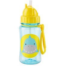 Load image into Gallery viewer, Zoo Straw Bottle Shark
