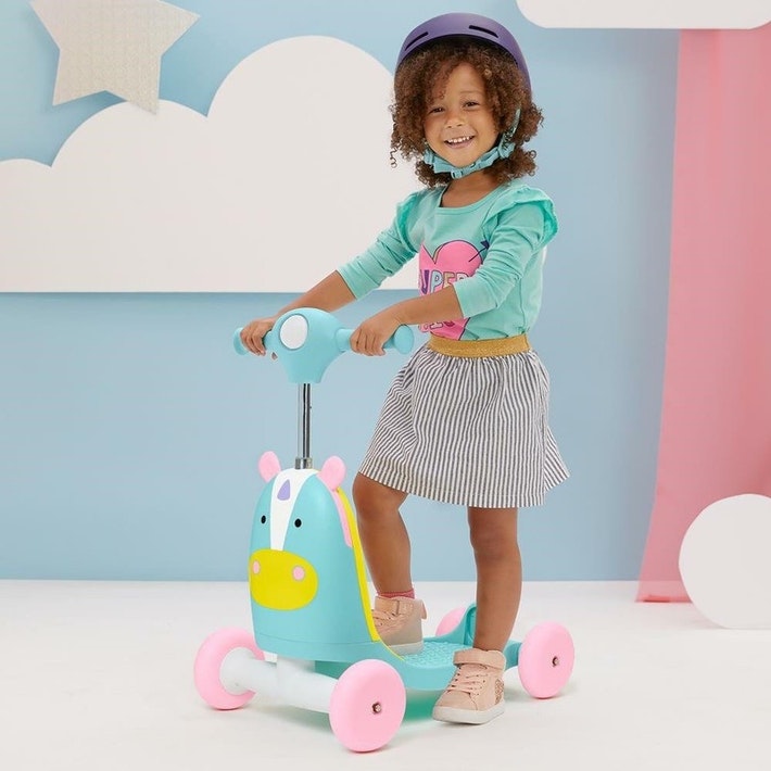 Zoo 3-in-1 Ride On Toy - Unicorn