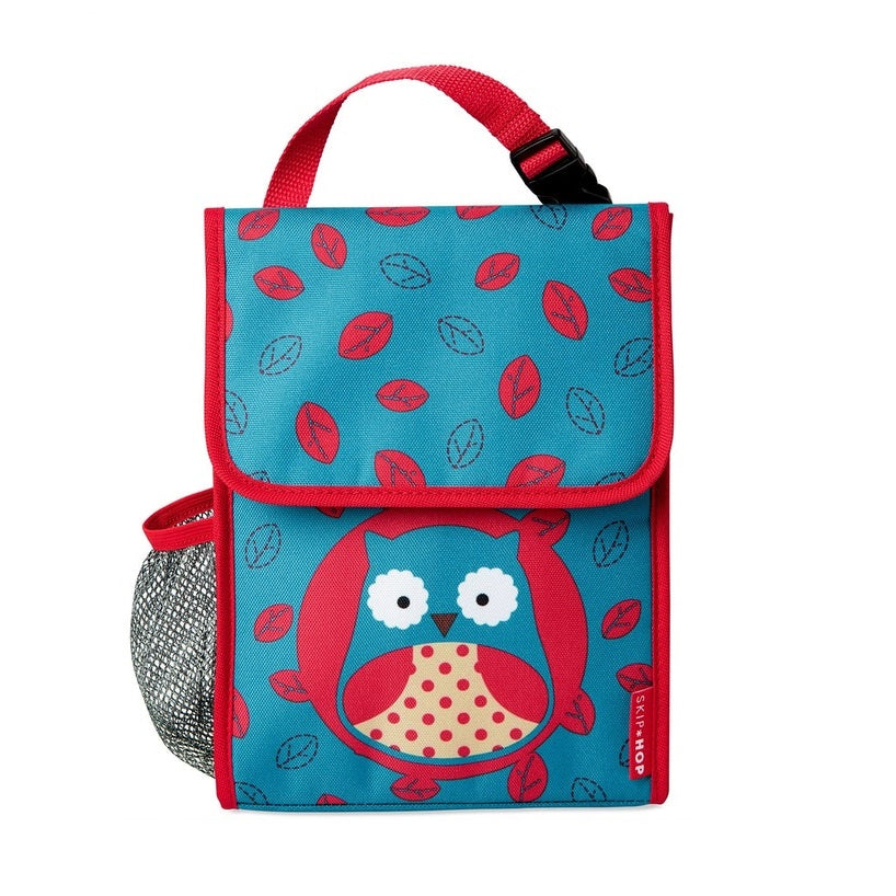 Zoo Insulated Kids Lunch Bag - Owl