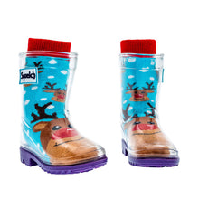 Load image into Gallery viewer, Rudolph Tot Welly Socks
