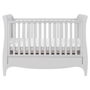 Roma Sleigh Cot Bed with Under Bed Drawer